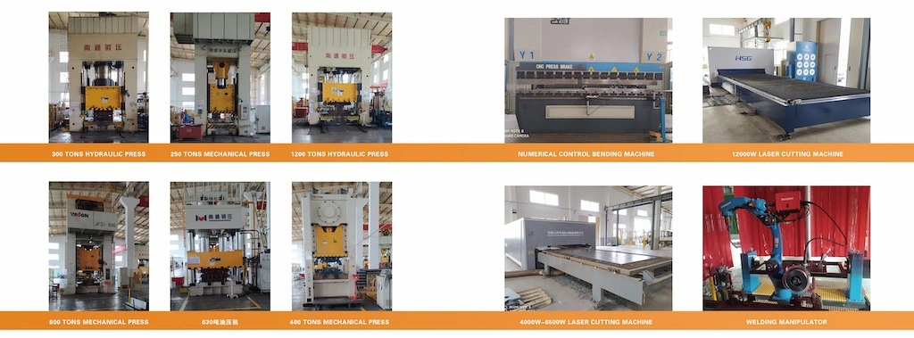 OEM Wholesale Factory Sheet Metal Stamping Welding Laser Cutting Bending Auto Machine Part Battery Fixing Frame Bracket of Trucks and Trailers