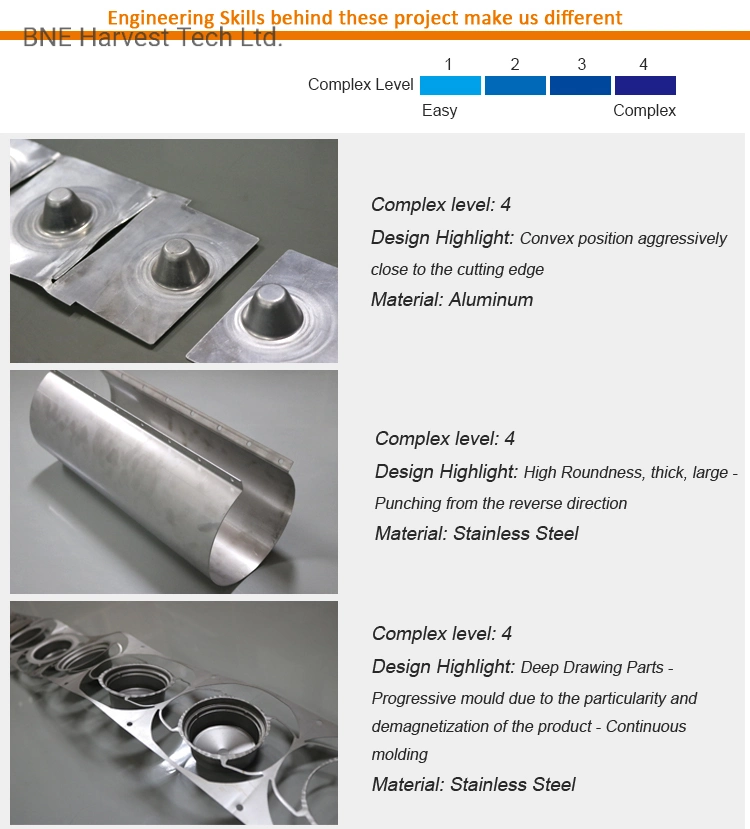 Terminal Connector Electronic Part Sheet Metal Combination Compound Die Stamping