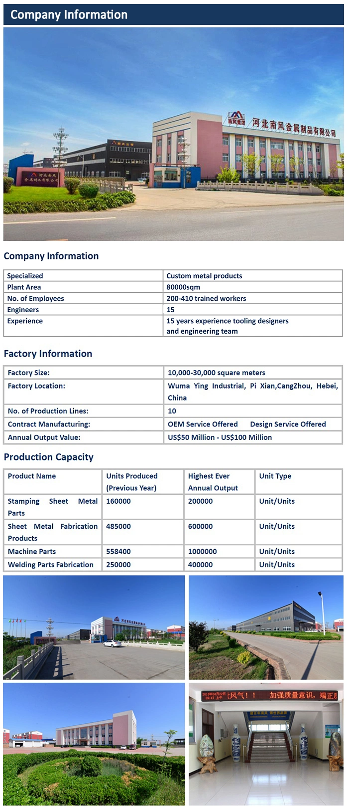 Hardware Part of Car Battery Box Metal Stamping Part Fabrication